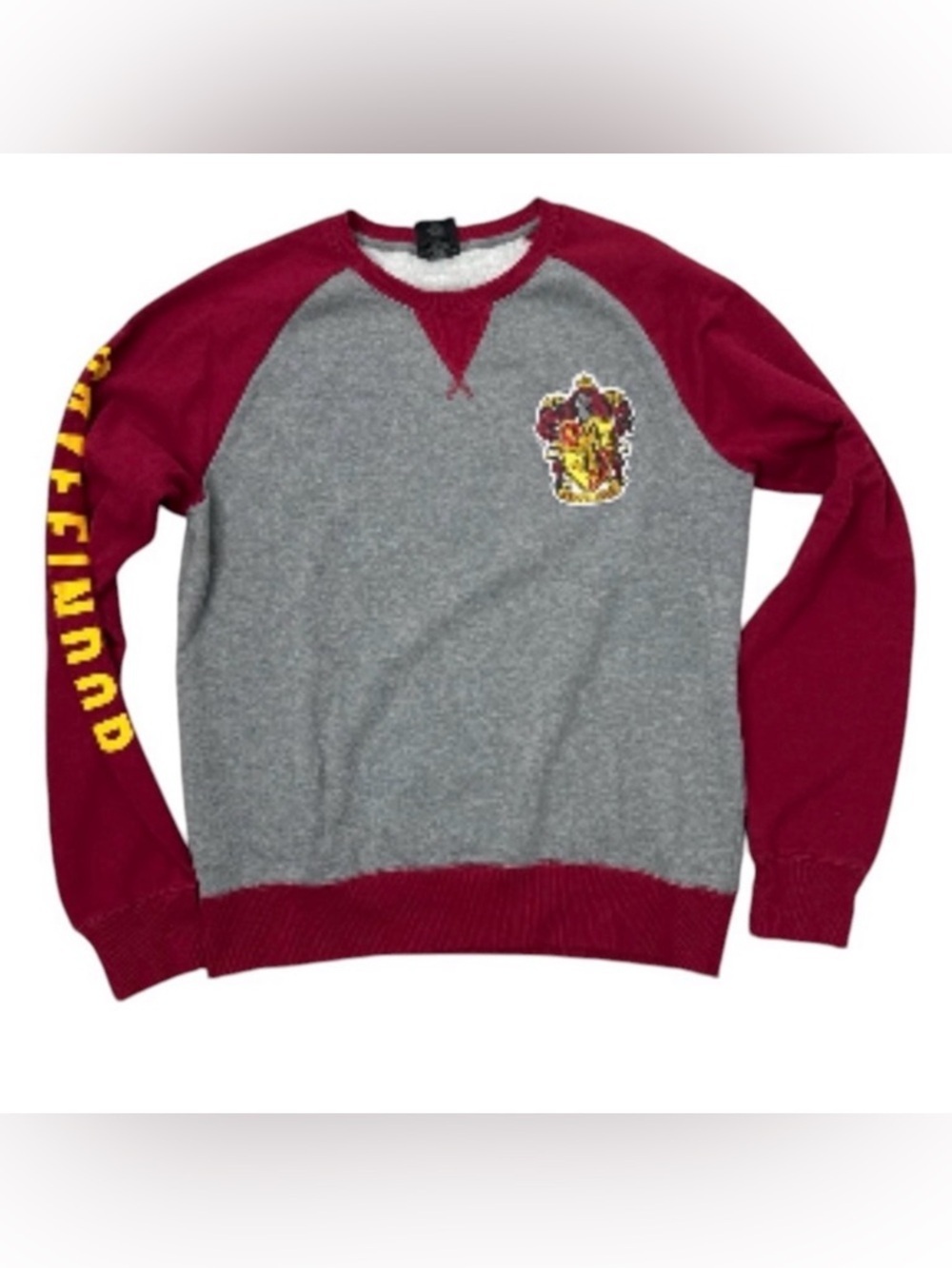 Wizarding World of Harry Potter Gryffindor Raglan Crewneck Sweater